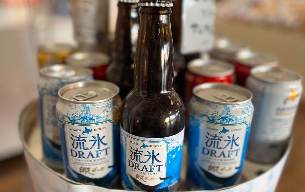 道の駅 流氷街道網走の店内